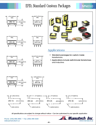 MN650 Datasheet PDF ETC1