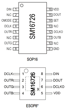 SM16726 Datasheet PDF ETC1