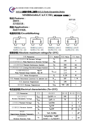 MMBD4148SE Datasheet PDF ETC1