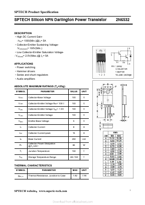 2N6532 Datasheet PDF ETC1