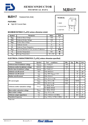 MJD117 Datasheet PDF ETC1