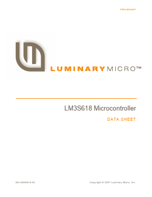 LM3S618-IQN20-A2 Datasheet PDF ETC2