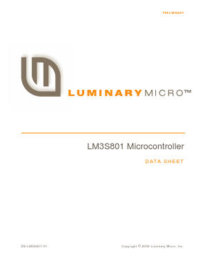 LM3S801-IQN20-B0 Datasheet PDF ETC2