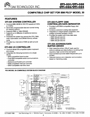 OTI-034 Datasheet PDF ETC2