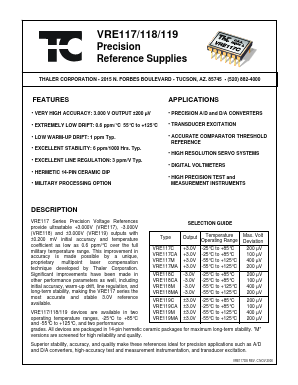 VRE118 Datasheet PDF ETC2