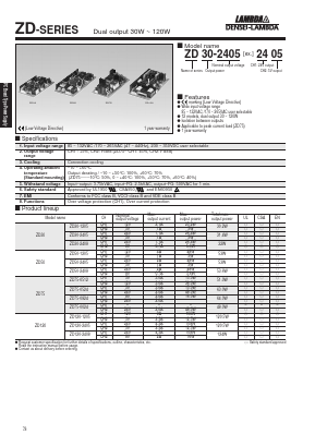 ZD120-1205 Datasheet PDF ETC2