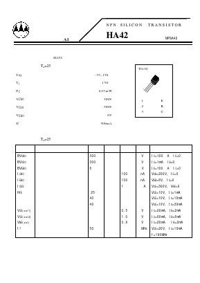 HA42 Datasheet PDF ETC2