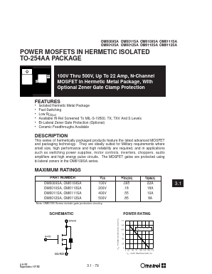 OM6109SA Datasheet PDF ETC2