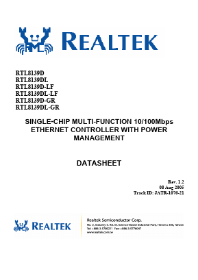 RTL8139DL Datasheet PDF ETC2