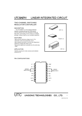 BA9741 Datasheet PDF E-Tech Electronics LTD