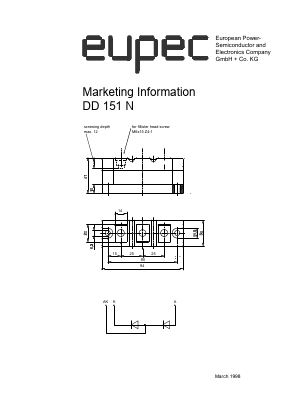 DD151N Datasheet PDF eupec GmbH