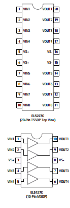 EL5227CR Datasheet PDF Elantec -> Intersil