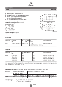 B66337 Datasheet PDF EPCOS AG