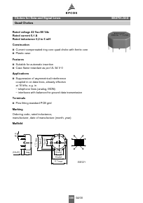 B82791-G14-A16 Datasheet PDF EPCOS AG