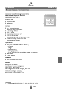 B84143-B80-R Datasheet PDF EPCOS AG