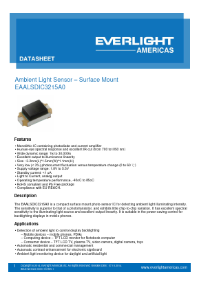EAALSDIC3215A0 Datasheet PDF EVERLIGHT