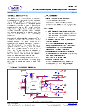 XRP7714ILB-0X14-F Datasheet PDF Exar Corporation