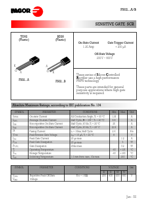 FS0201BA Datasheet PDF Formosa Technology