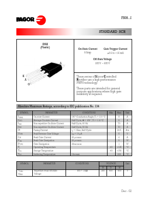 FS0809D Datasheet PDF Formosa Technology
