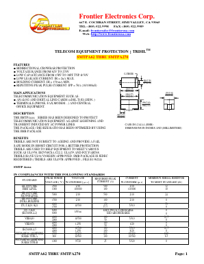 SMTPA240 Datasheet PDF Frontier Electronics.