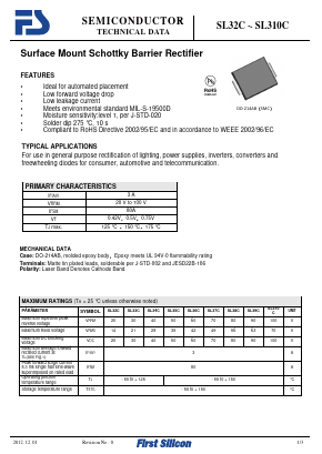 SL32C Datasheet PDF First Silicon Co., Ltd