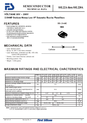 SSL24A Datasheet PDF First Silicon Co., Ltd