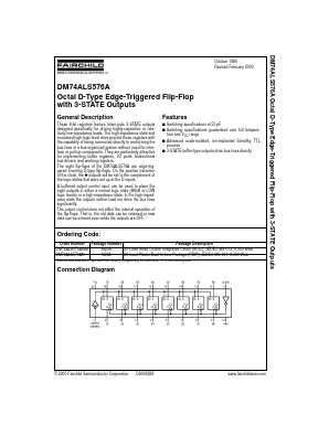 DM74ALS576A Datasheet PDF Fairchild Semiconductor