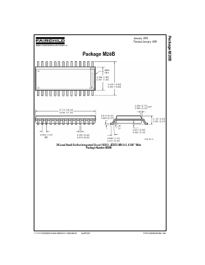 M28B Datasheet PDF Fairchild Semiconductor