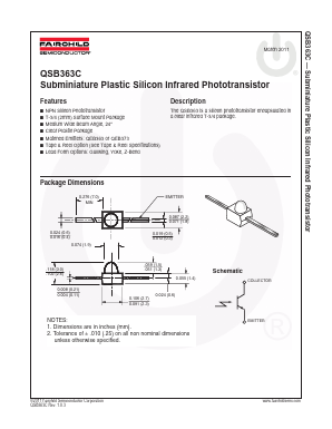 QSB363CZR Datasheet PDF Fairchild Semiconductor