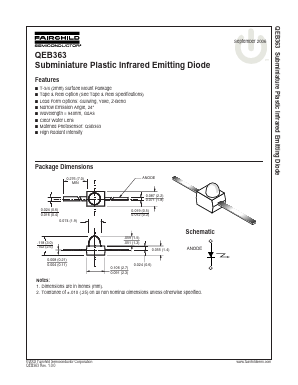 QEB363ZR Datasheet PDF Fairchild Semiconductor