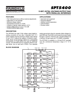 SPT5400 Datasheet PDF Fairchild Semiconductor