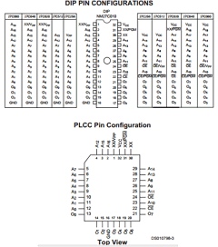 NM27C010QE70 Datasheet PDF Fairchild Semiconductor