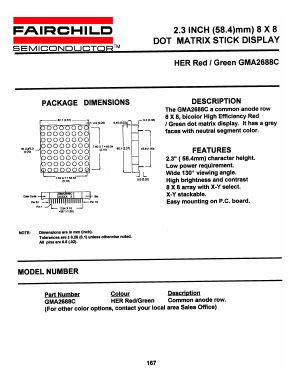 GMA2688C Datasheet PDF Fairchild Semiconductor