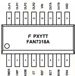 FAN7318A Datasheet PDF Fairchild Semiconductor