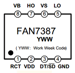 FAN7387M Datasheet PDF Fairchild Semiconductor