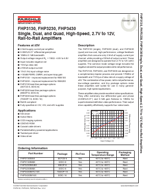 FHP3430IM14X Datasheet PDF Fairchild Semiconductor