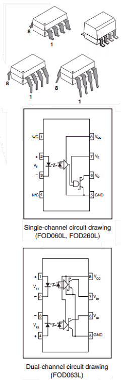 FOD260LR1 Datasheet PDF Fairchild Semiconductor