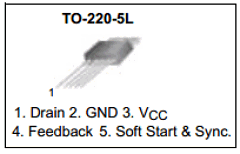 FS6S0765RCHYDTU Datasheet PDF Fairchild Semiconductor