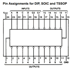 MM74HC154 Datasheet PDF Fairchild Semiconductor