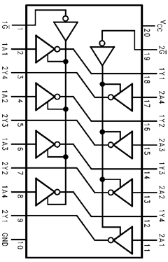 MM74HC240 Datasheet PDF Fairchild Semiconductor