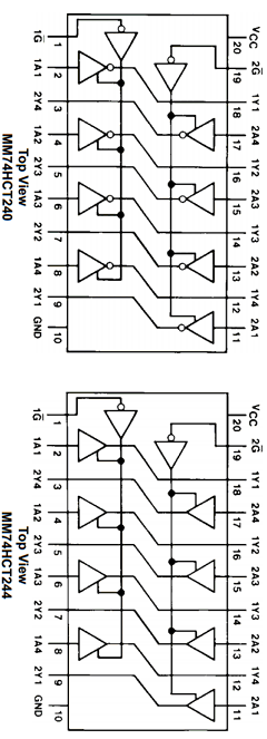 MM74HCT240N Datasheet PDF Fairchild Semiconductor