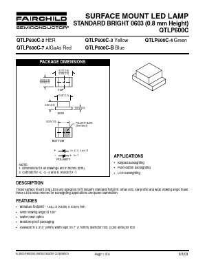 QTLP600C-2 Datasheet PDF Fairchild Semiconductor