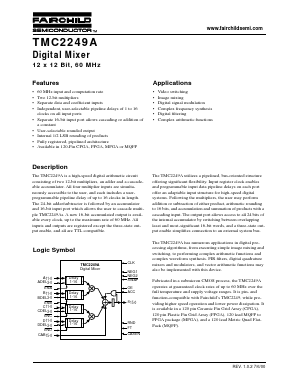 TMC2249A-2 Datasheet PDF Fairchild Semiconductor