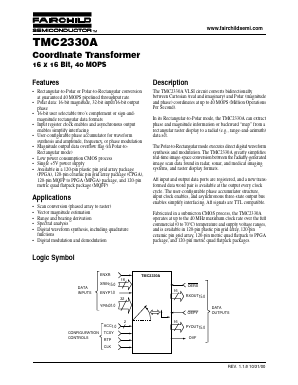 2330AG1C1 Datasheet PDF Fairchild Semiconductor