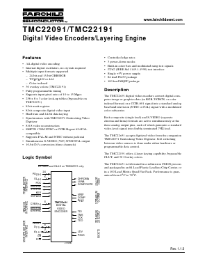 TMC22091 Datasheet PDF Fairchild Semiconductor