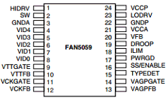 FAN5059 Datasheet PDF Fairchild Semiconductor