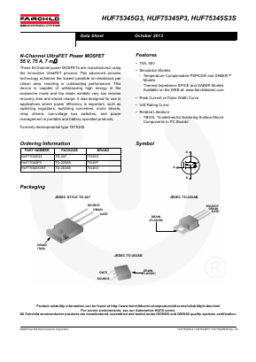 75345S Datasheet PDF Fairchild Semiconductor