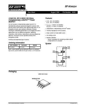 RF1K49224 Datasheet PDF Fairchild Semiconductor