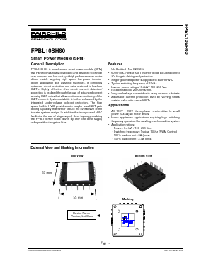 FPBL10SH60 Datasheet PDF Fairchild Semiconductor