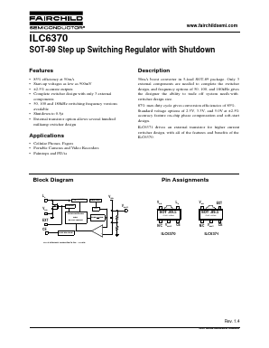 ILC6370AP-33 Datasheet PDF Fairchild Semiconductor